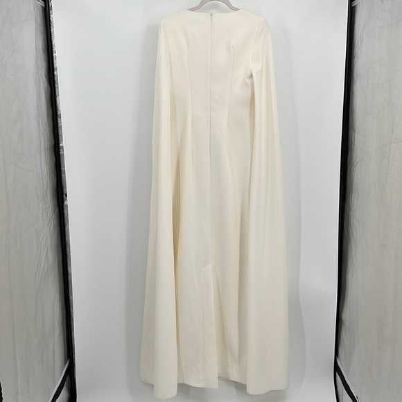 ❌SOLD❌ SAFIYAA US12 Talin Embroidered Ivory Long Dress - Picture 8 of 11